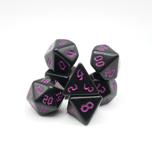 Dream - 7 Piece DnD Dice Set | Acrylic RPG Gaming Dice