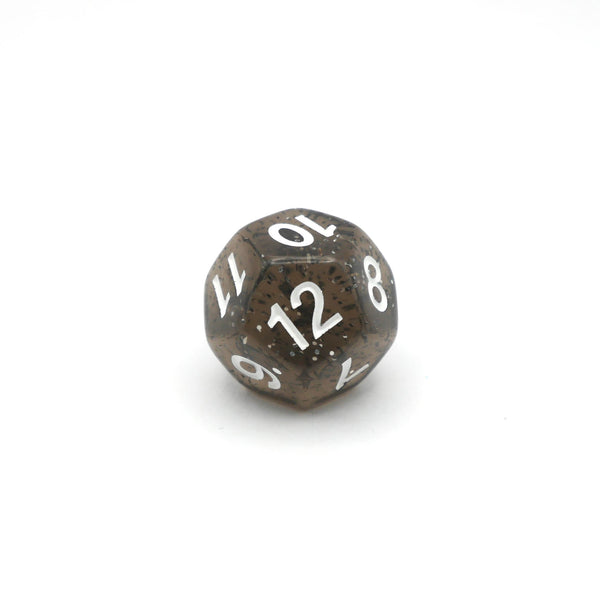 Essence of Licorice - 7 Piece DnD Dice Set | Acrylic RPG Gaming Dice