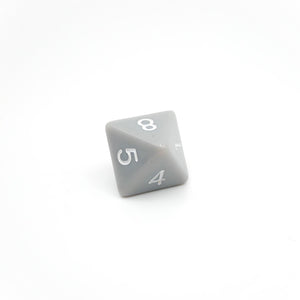 Quietus - 7 Piece DnD Dice Set | Acrylic RPG Gaming Dice