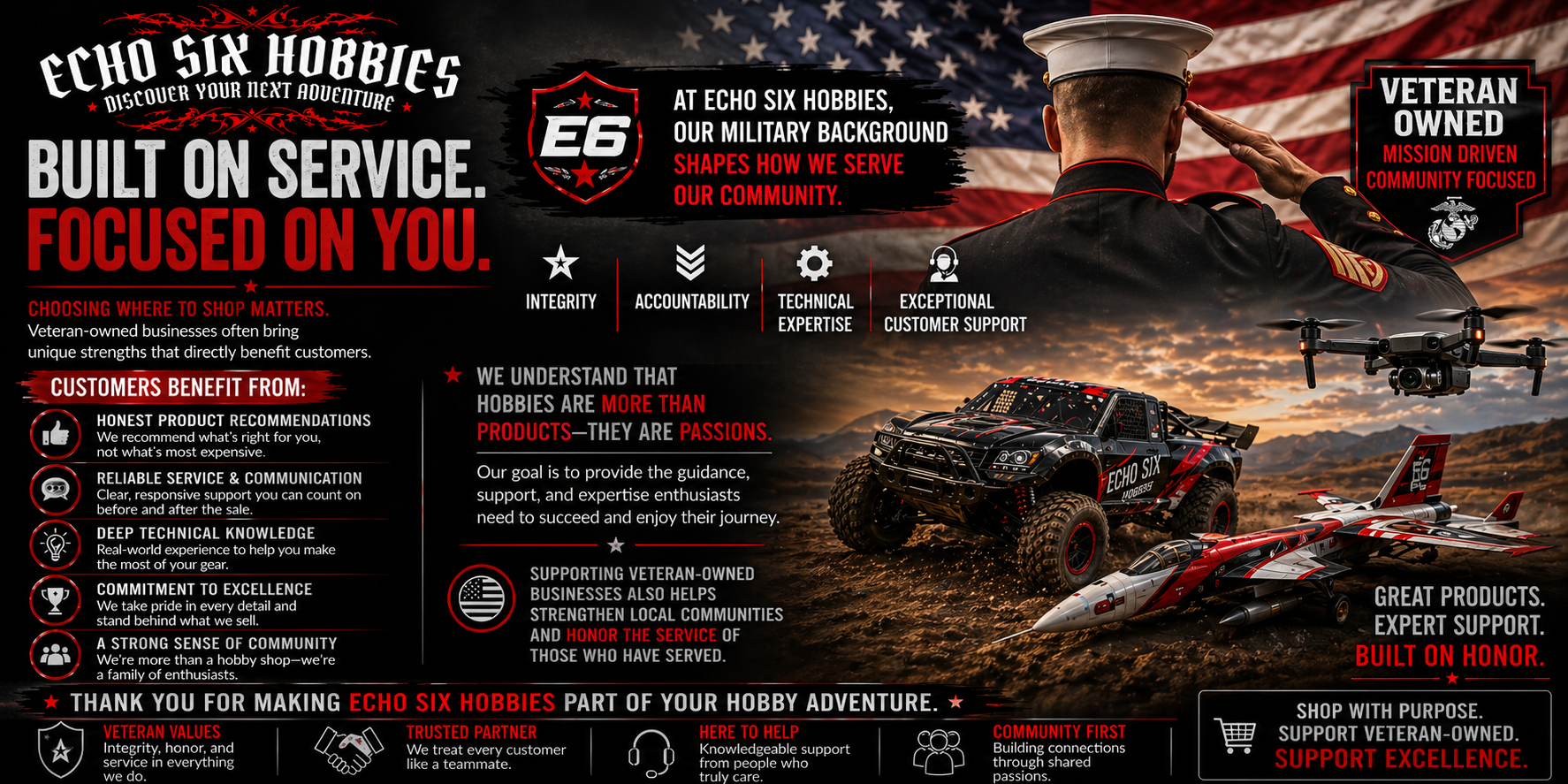 Why Veteran-Owned Hobby Stores Offer a Better Customer Experience