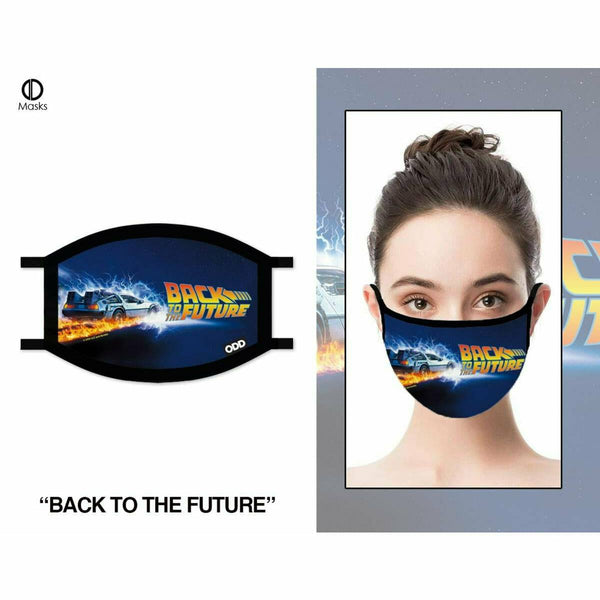 Back to the Future Adult Face Mask - Echo Six Hobbies