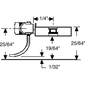 Kadee #24 HO Scale Metal Insulated Coupler Short Underset (2pr)