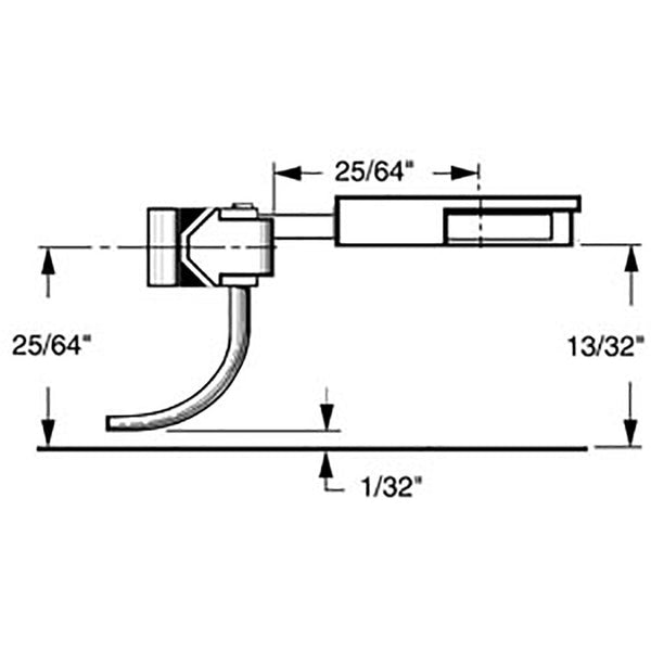 Kadee #29 HO Scale Long Overset Magne-matic Insulated Coupler Talgo Truck