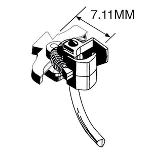 Kadee #51 HO NEM 363 European-Style Couplers - Short (7.11mm .280 inch, 9/32")