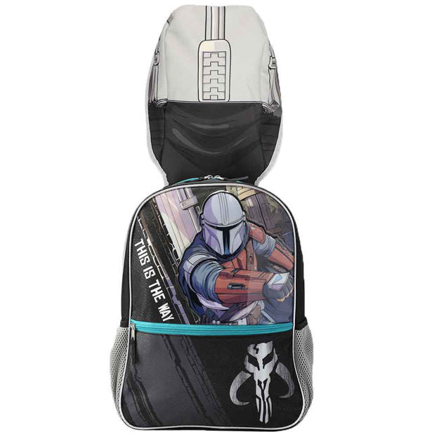 Star Wars: The Mandalorian Kids Hooded Backpack - Echo Six Hobbies