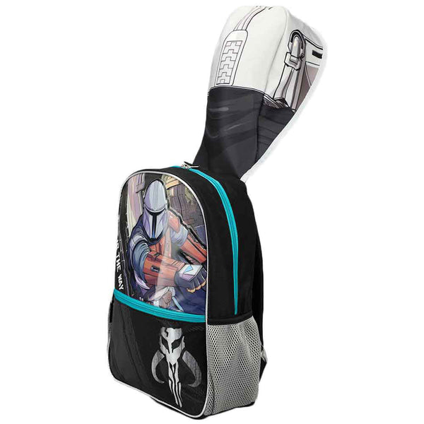 Little Shop of Magic Star Wars: The Mandalorian Kids Hooded Backpack — Backpacks