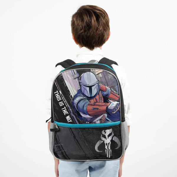 Little Shop of Magic Star Wars: The Mandalorian Kids Hooded Backpack — Backpacks