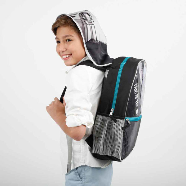 Little Shop of Magic Star Wars: The Mandalorian Kids Hooded Backpack — Backpacks