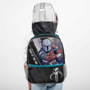 Little Shop of Magic Star Wars: The Mandalorian Kids Hooded Backpack — Backpacks