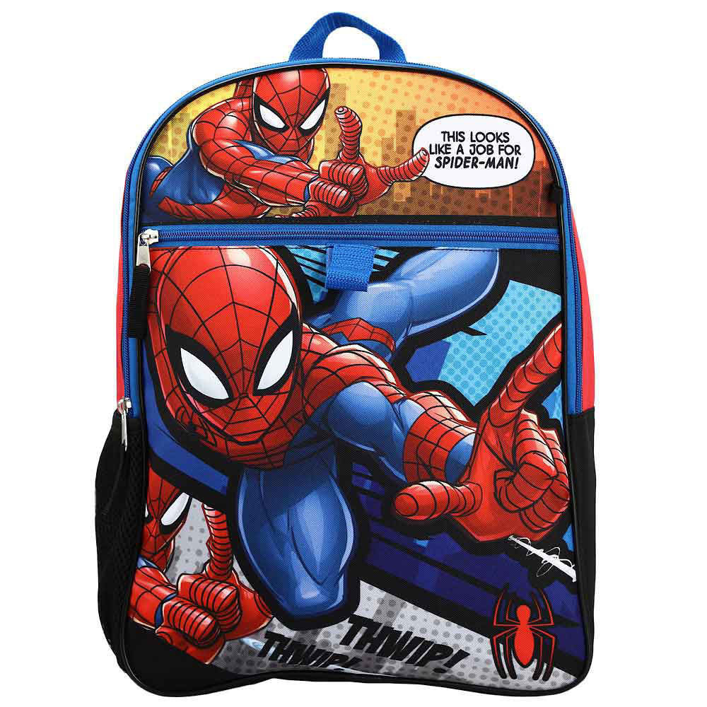 Marvel: Spider-Man 6 pc Backpack Set