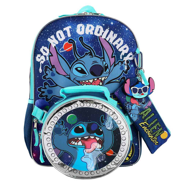 Little Shop of Magic Disney Stitch 5 pc Backpack Set — Backpacks