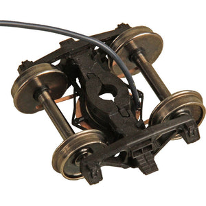 Kadee #590 HO Scale Bettendorf AAR Caboose Trucks w/ Electrical Pickup 1 pair