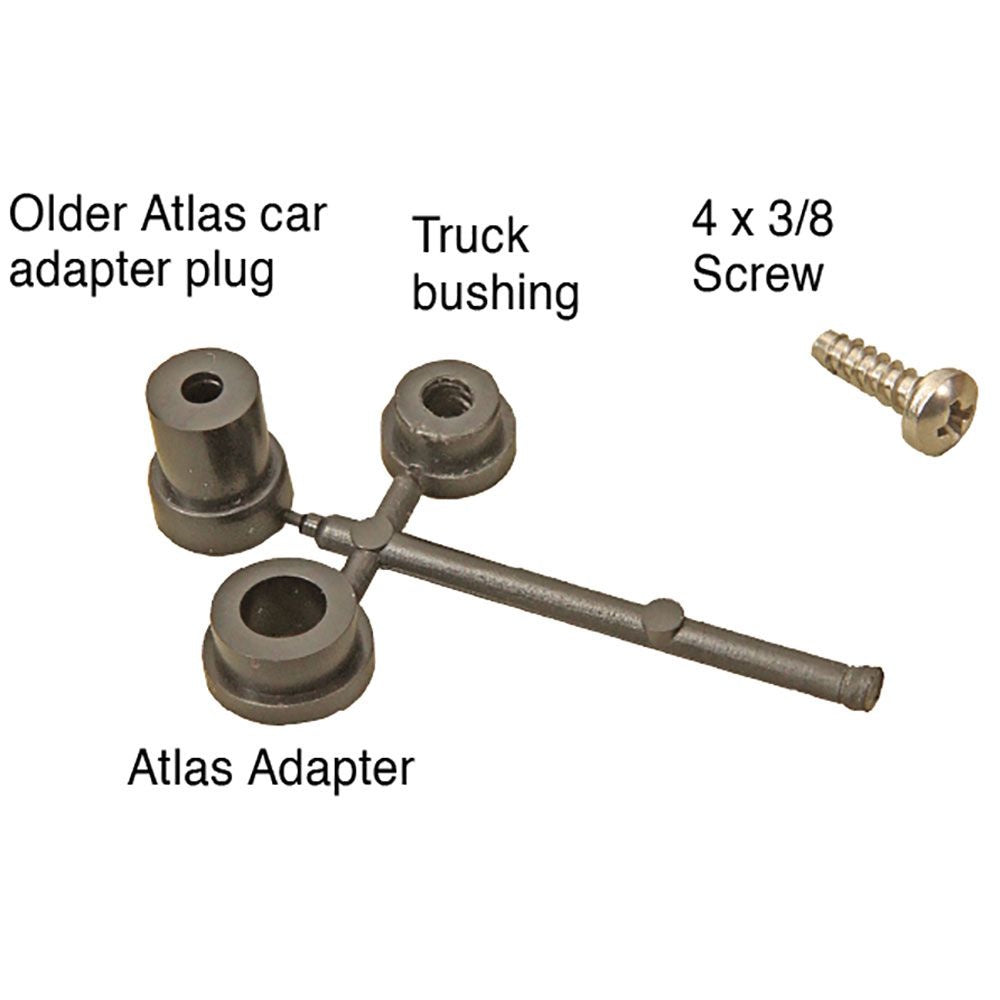 Kadee #756 O S AAR Bettendorf Metal Trucks with 33" Smooth Back Metal P48 Wheels