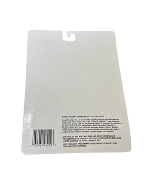 Road Champs Chevrolet Bel Air Diecast blue