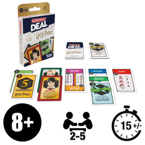 Little Shop of Magic Monopoly Deal: Harry Potter — Board Game