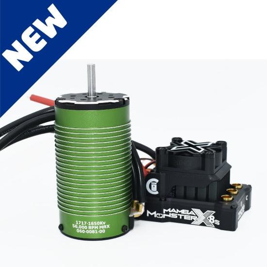 Castle creations MAMBA MONSTER X 8S ESC 33.6V ESC W / 1717-1650KV Motor COMBO