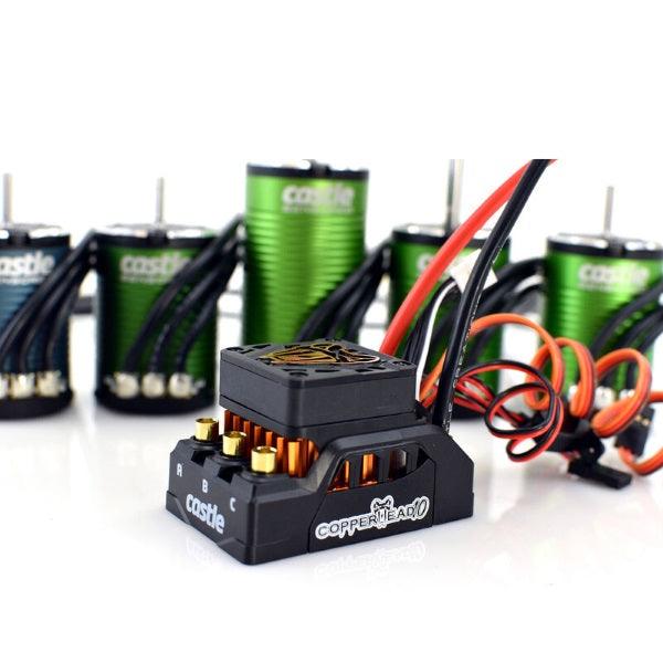 Castle Creations Copperhead 10 Waterproof 1/10 Sensored Combo w/1412 3200kv