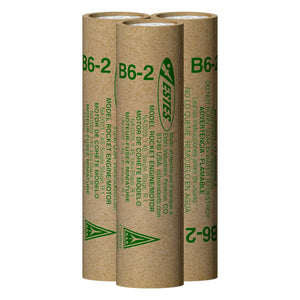 ESTES - B6-2 Model Rocket Engines, (3pk)