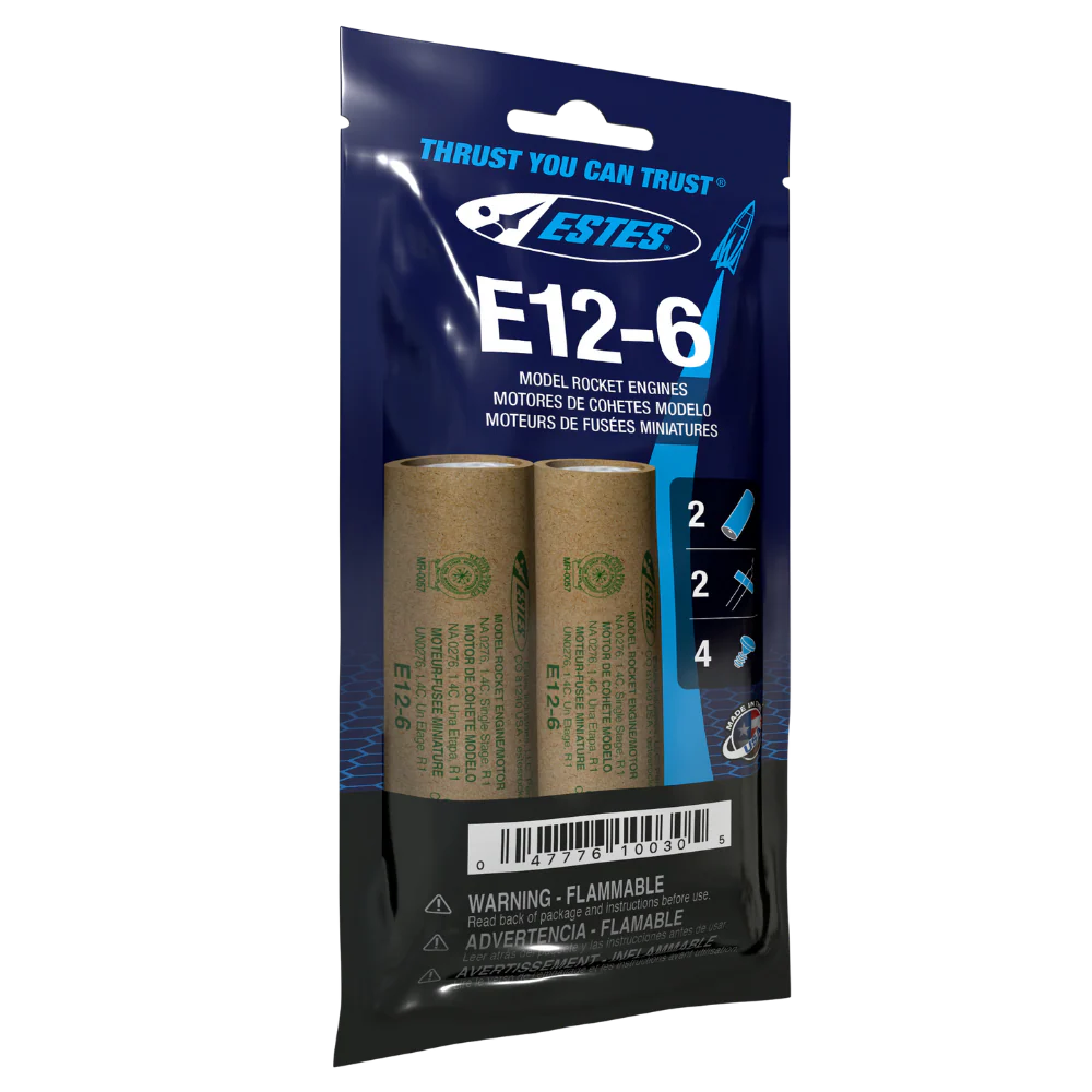 ESTES E12-6 Engine Pack