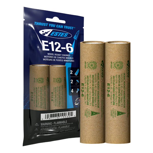 ESTES E12-6 Engine Pack