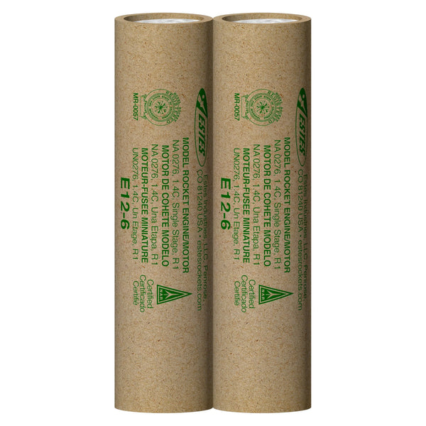 ESTES E12-6 Engine Pack