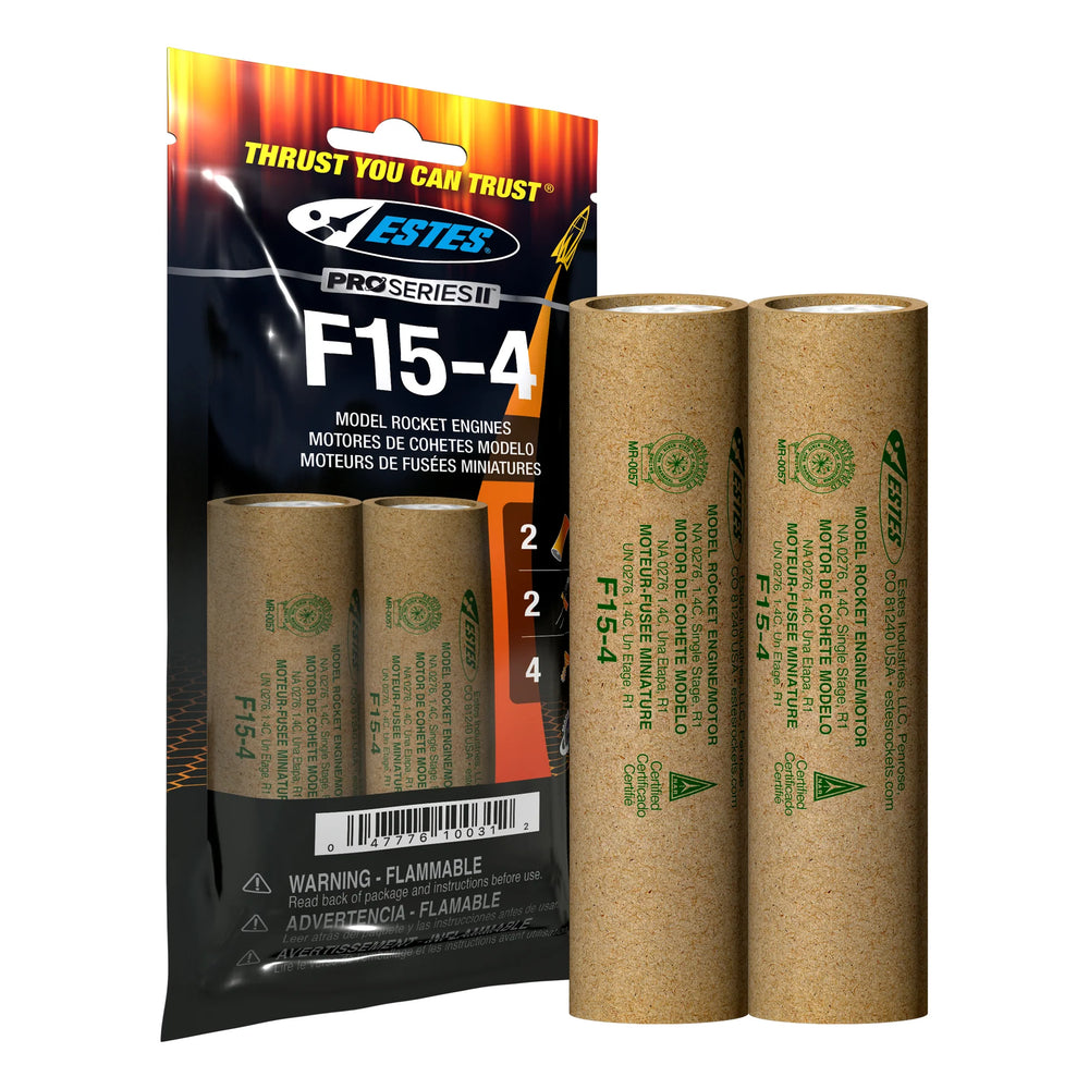 ESTES F15-4 Engines (29 mm)