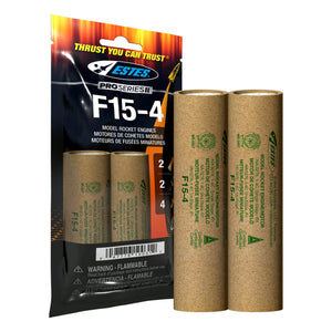 ESTES F15-4 Engines (29 mm)