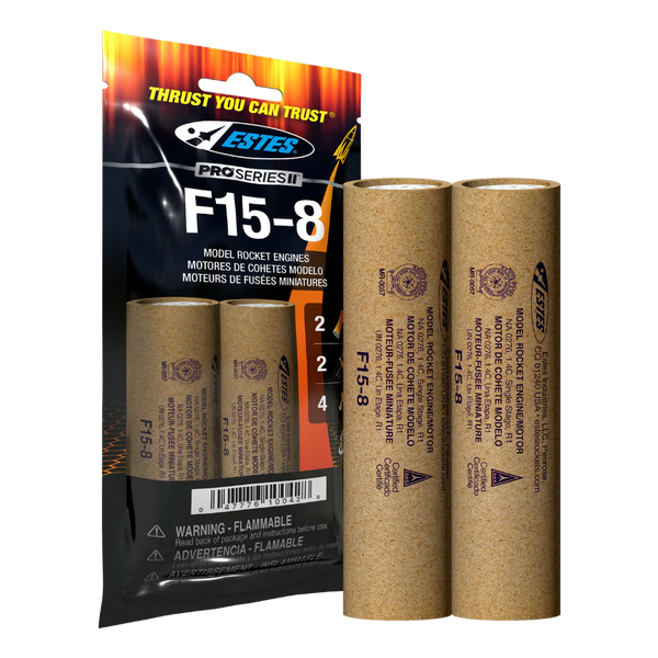 ESTES F15-8 Engines (29 mm)