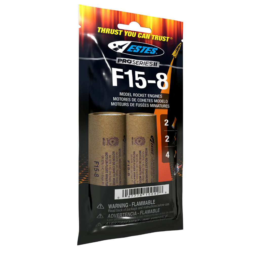 ESTES F15-8 Engines (29 mm)