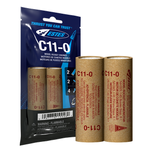 C11-0 Model Rocket Engines 24mm (2pk)