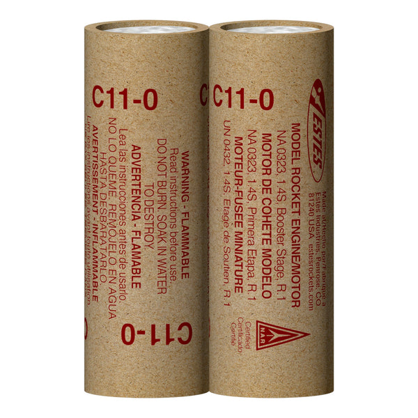C11-0 Model Rocket Engines 24mm (2pk)