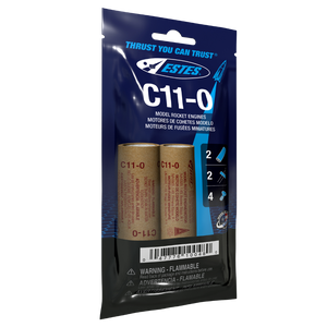C11-0 Model Rocket Engines 24mm (2pk)