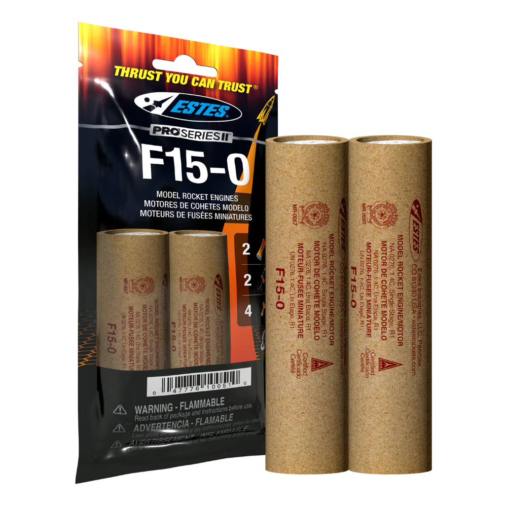ESTES F15-0 Engines (29 mm)