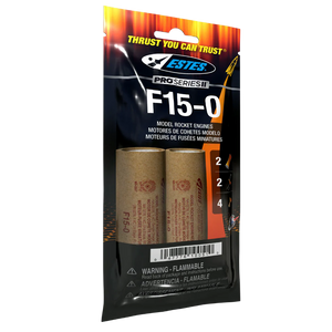 ESTES F15-0 Engines (29 mm)