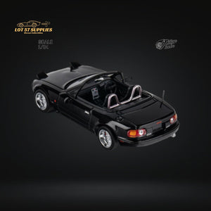 MicroTurbo Eunos Roadster MX-5 Customized Metallic Black 1:64 Limited to 1,000 Pcs