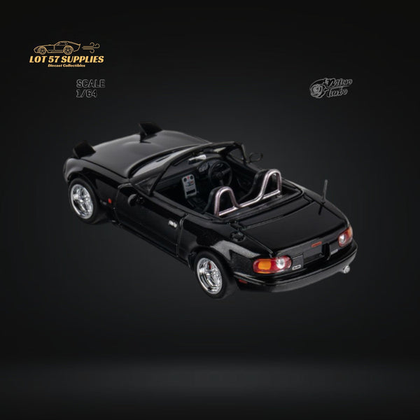 MicroTurbo Eunos Roadster MX-5 Customized Metallic Black 1:64 Limited to 1,000 Pcs