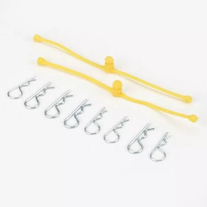 Dubro 2247 Body Klip Retainers Yellow (2) Car or Truck Body Clip