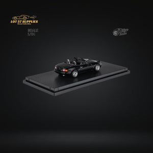 MicroTurbo Eunos Roadster MX-5 Customized Metallic Black 1:64 Limited to 1,000 Pcs