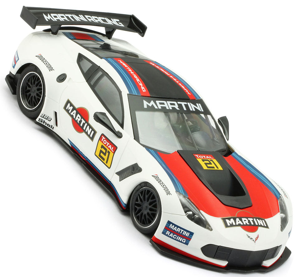 NSR Corvette C7R Martini Racing EVO3 Anglewinder 1/32 Slot Car 0159
