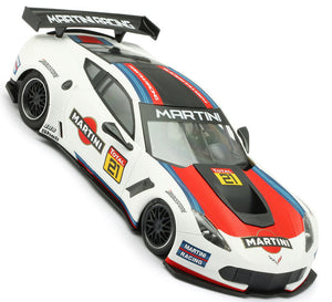 NSR Corvette C7R Martini Racing EVO3 Anglewinder 1/32 Slot Car 0159