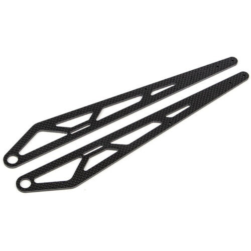 Associated ASC72086 DR10M FT Wheelie Bar Suspension Arms carbon fiber