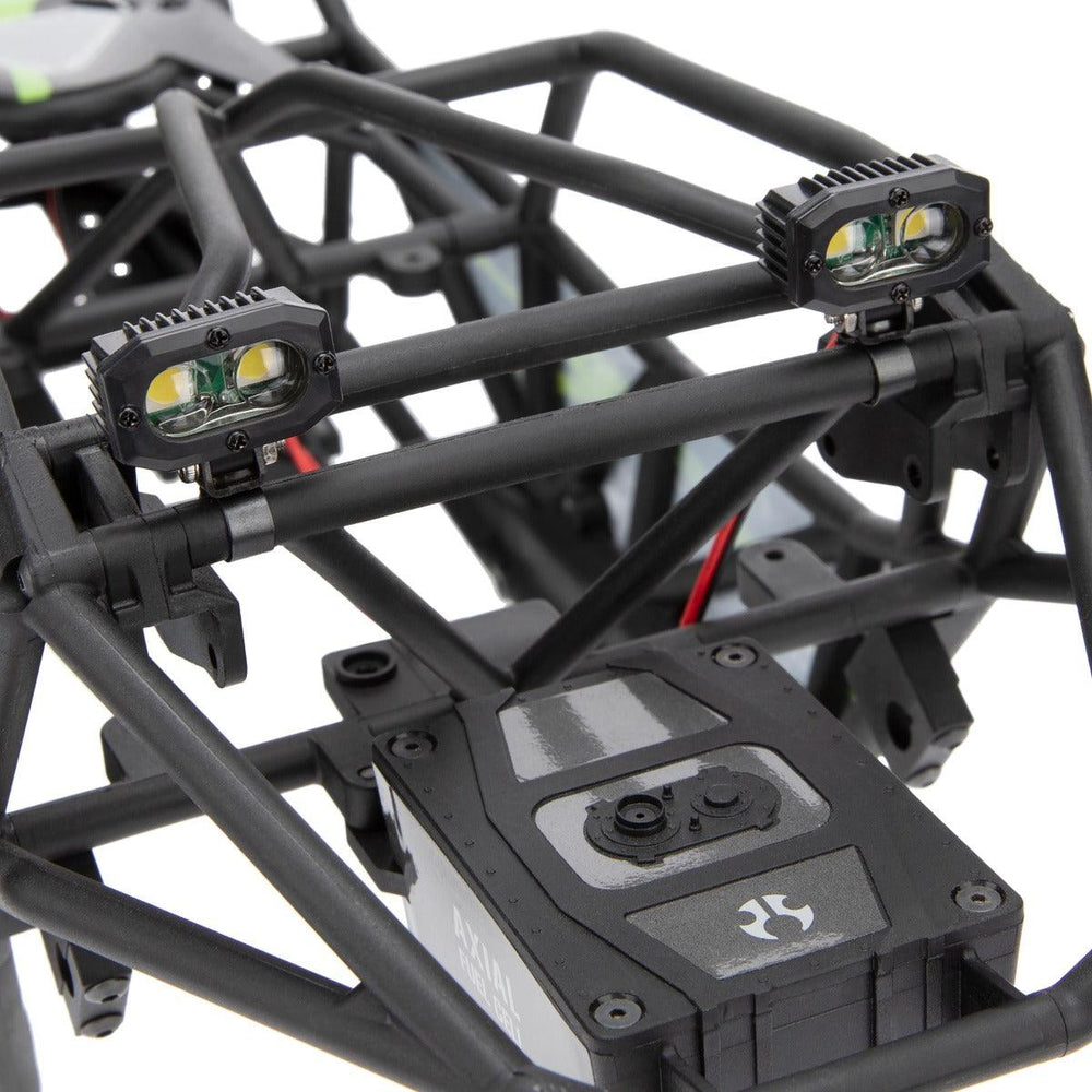 PowerHobby RC Double lamp LED Lights Headlights Spotlight w/ Controller for 1/10 1/8