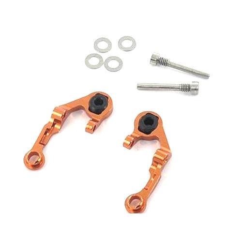 PowerHobby PN Racing MR03 Aluminum Caster Upper Arm 1Degree Camber Orange For Kyosho Mini-Z