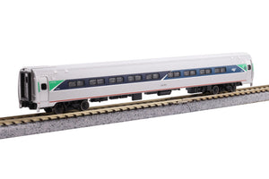Kato 106-8021 N Amfleet I 4 Car Bookcase Set Phase VII Amtrak passenger cars
