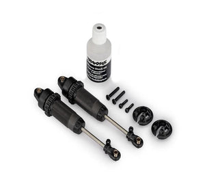 Traxxas 7462-GRAY Gray Rear GTR XX Long Shocks for 4x4 Vehicles