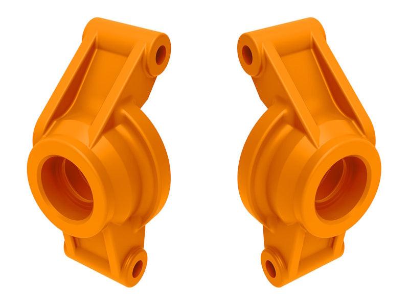 Traxxas 10752-ORNG Orange Left and Right Stub Axle Carriers fits Mini Maxx