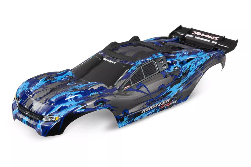 PowerHobby Traxxas 6717X Rustler 4x4 VXL Body - Silver Painted