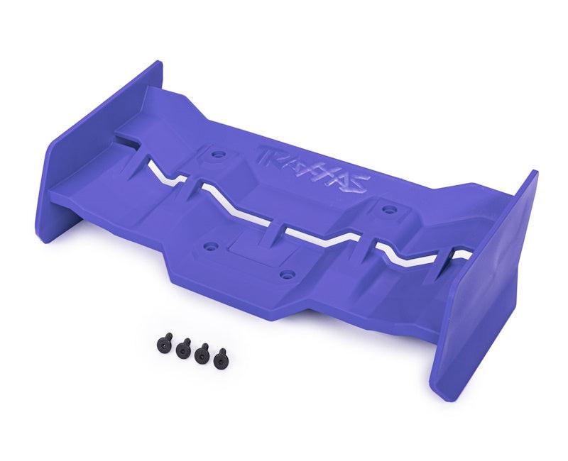 PowerHobby Traxxas 7821X Blue Wing w/ 4x12mm Screws (4) for XRT