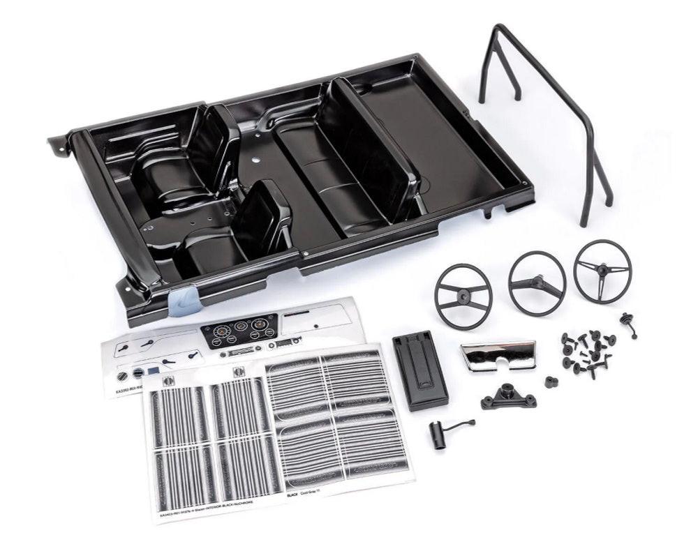 PowerHobby Traxxas 9114-BLK - Interior Kit Black For TRX-4 Blazer