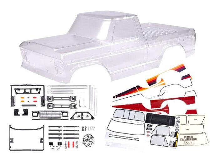 PowerHobby Traxxas 9230 - Ford F-150 (1979) Clear Body (Unpainted / Decals) TRX-4